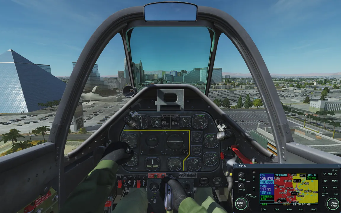 DCS: NS 430 Navigation System Screenshot 4
