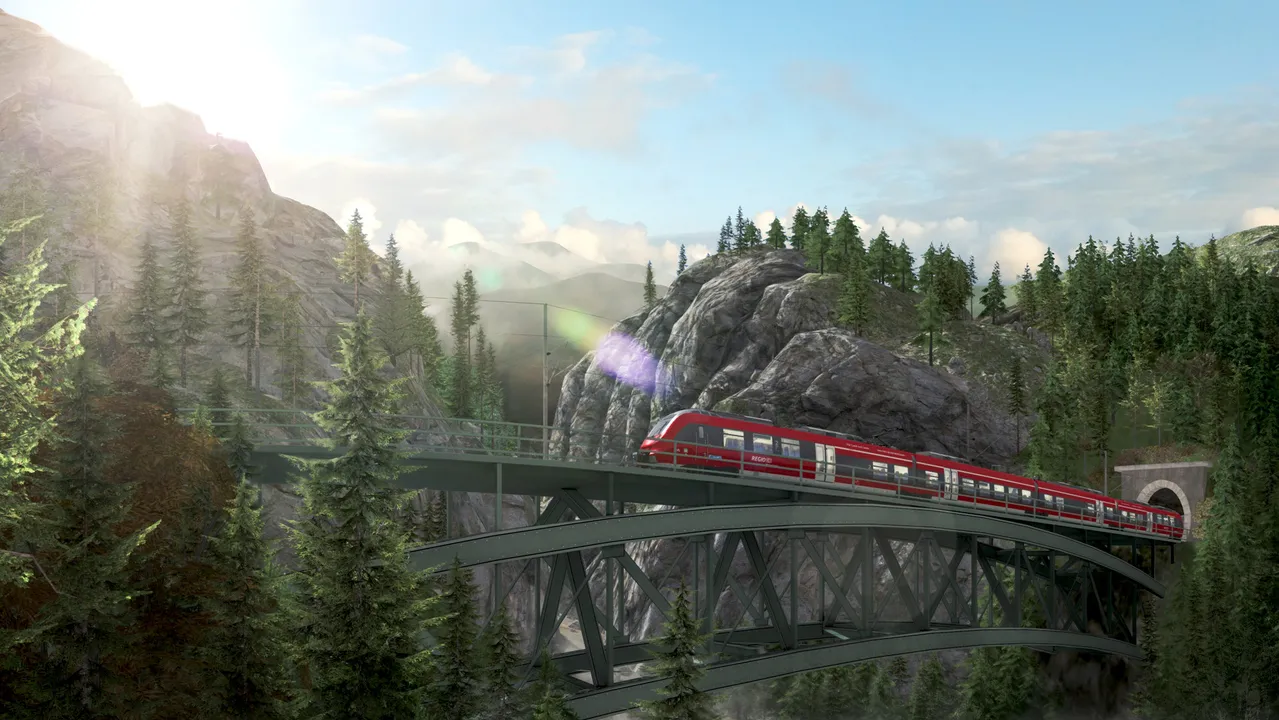 Train Simulator: Mittenwaldbahn: Garmisch-Partenkirchen - Innsbruck Route Add-On Screenshot 0