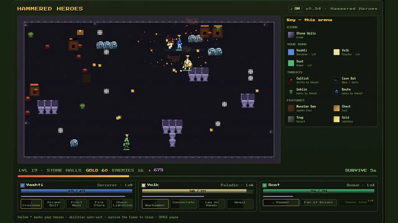 Hammered Heroes Screenshot 2