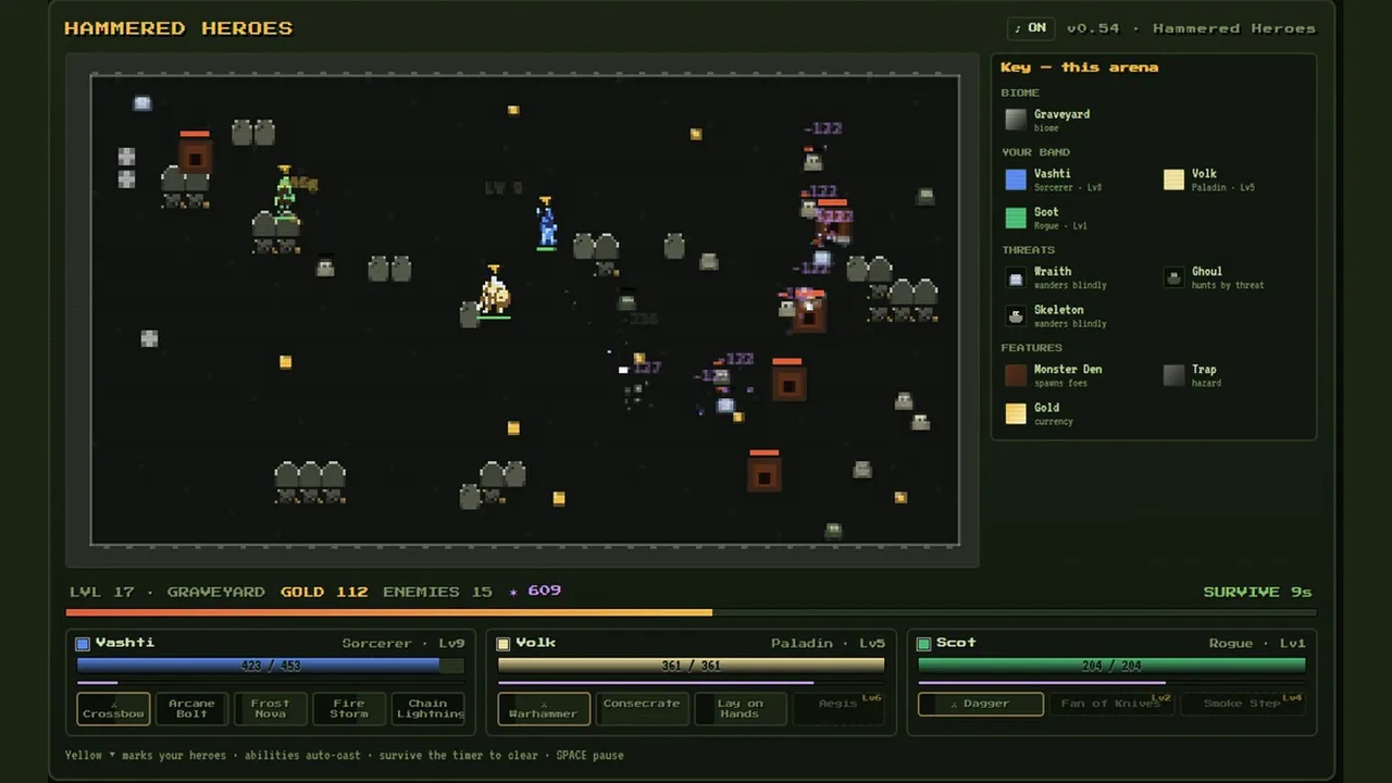 Hammered Heroes Screenshot 1