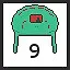 Level 9 icon