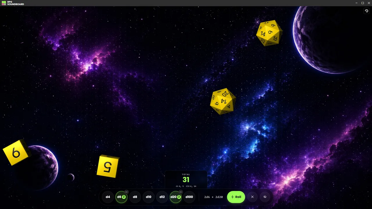 RPG Soundboard Screenshot 1