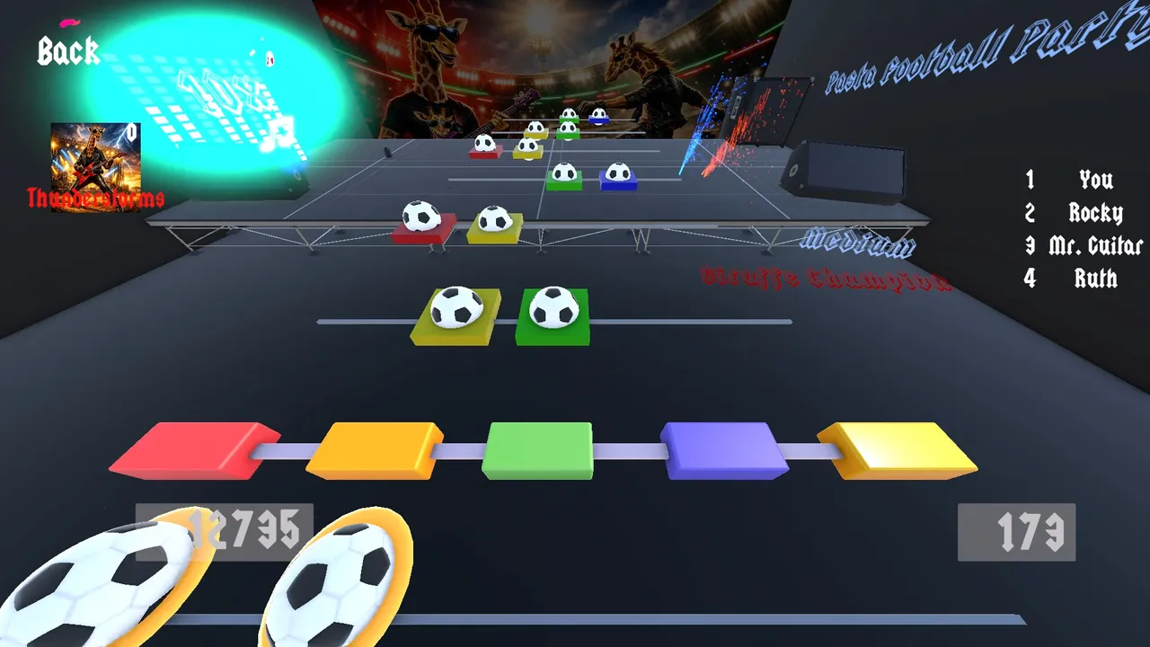 Giraffe Champion 2: Football Rock Screenshot 7