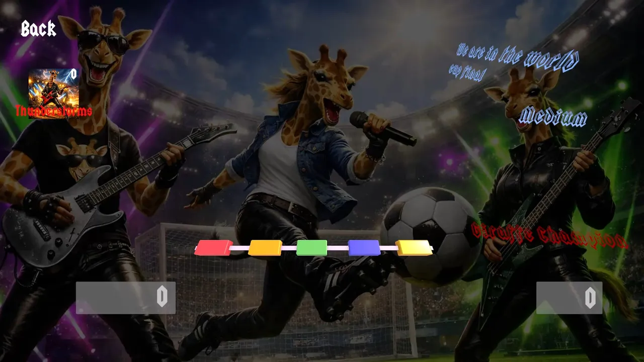 Giraffe Champion 2: Football Rock Screenshot 10