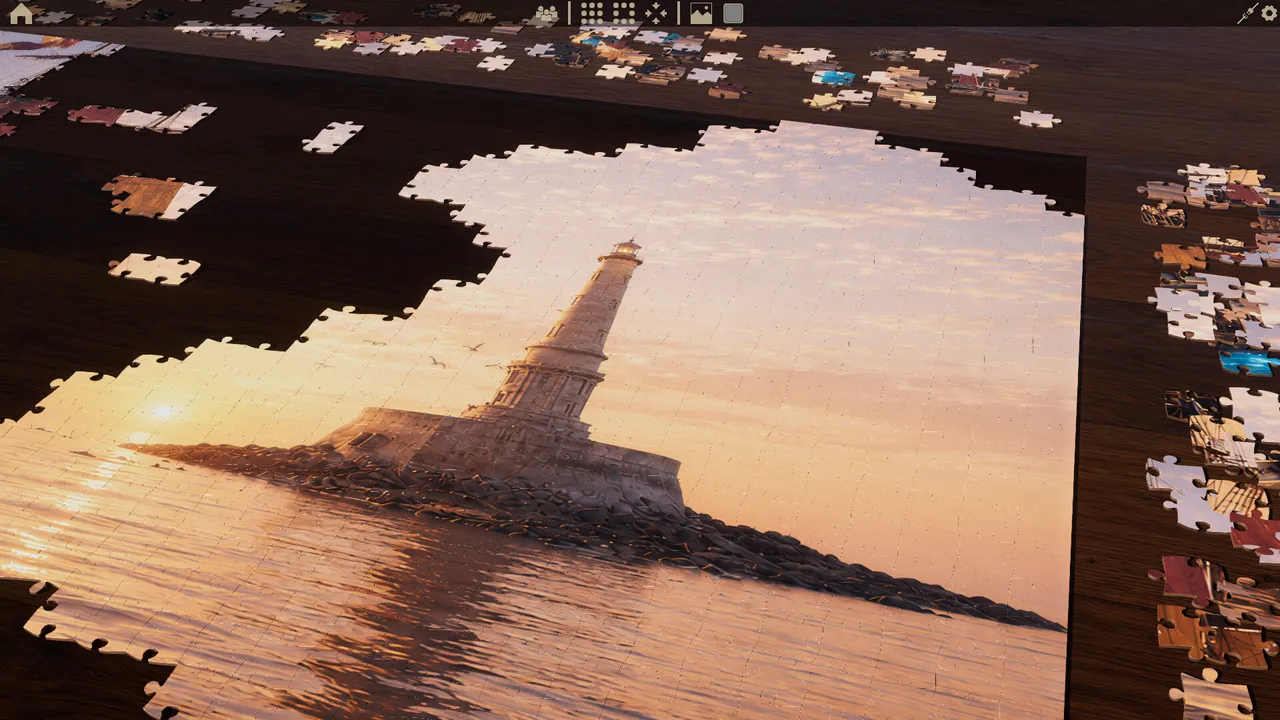 Jigsaw Diorama: The Alchemist and the Eclipse Screenshot 0