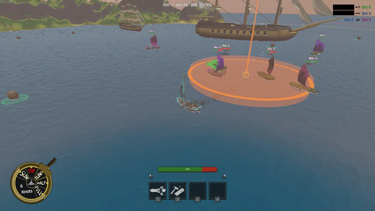 Cannon Dinghies Screenshot 2
