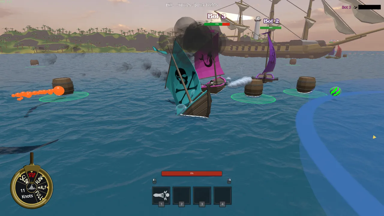 Cannon Dinghies Screenshot 3