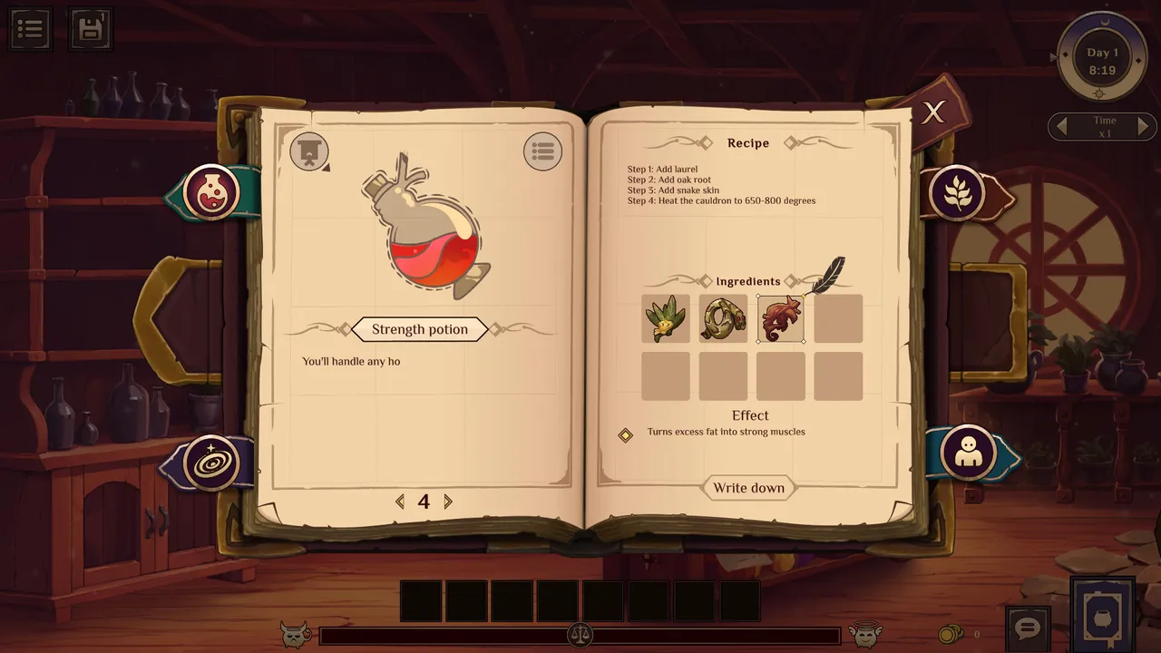 Witch Potions - Craft of Lust Demo Screenshot 2