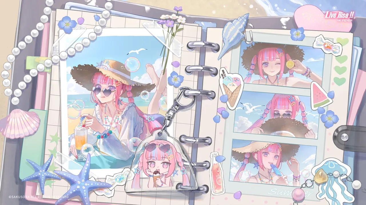 Live Rise!!: 4K Fever - Official Wallpapers Pack Screenshot 1