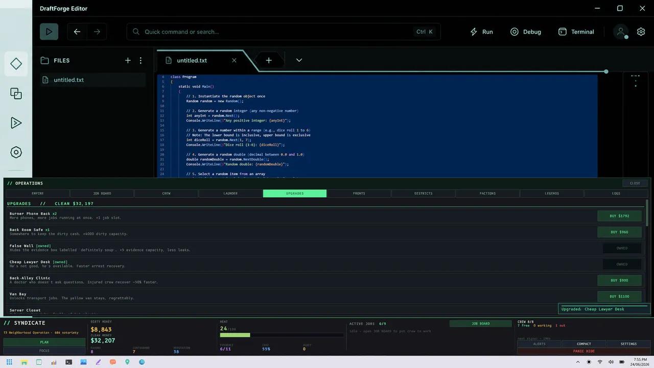 Taskbar Syndicate Screenshot 4