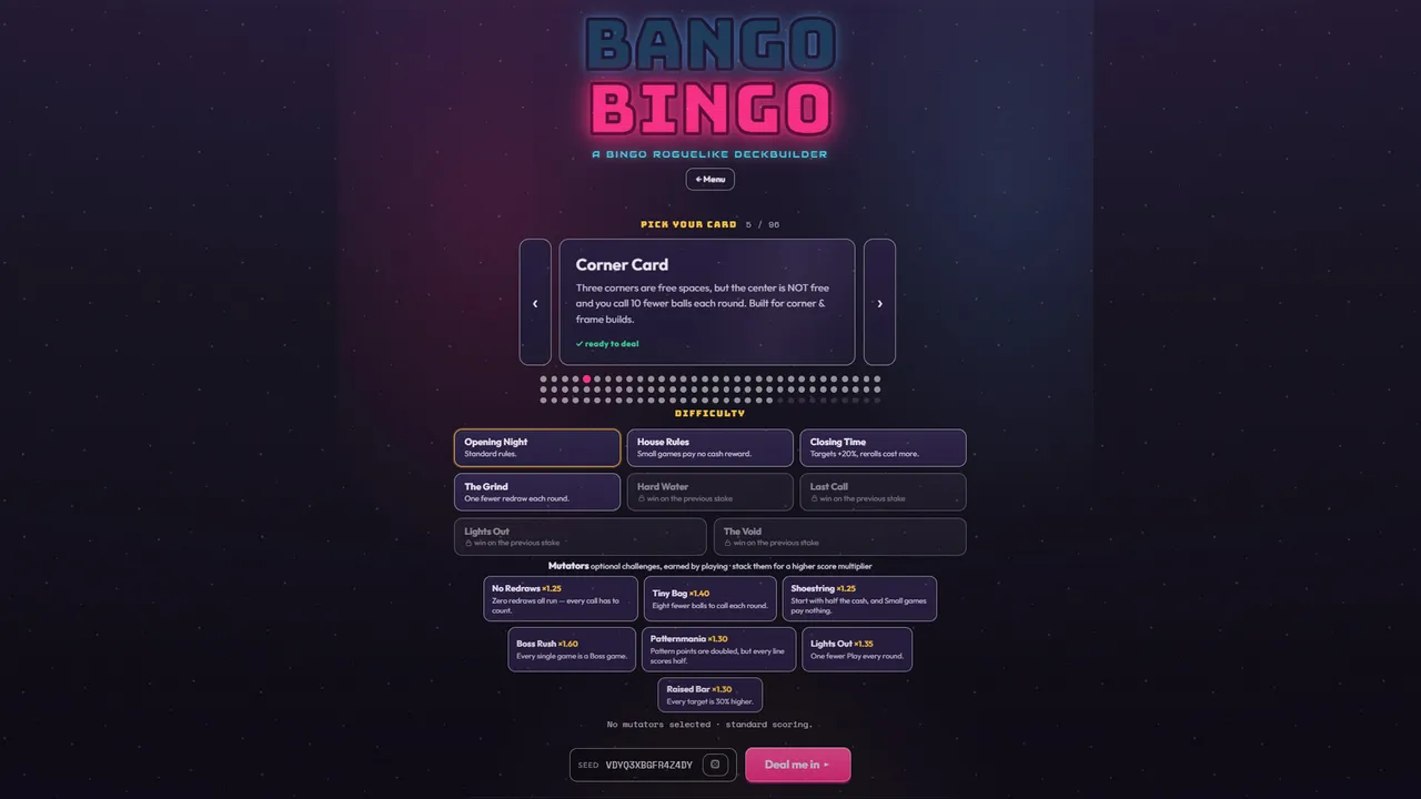 Bango Bingo Screenshot 0