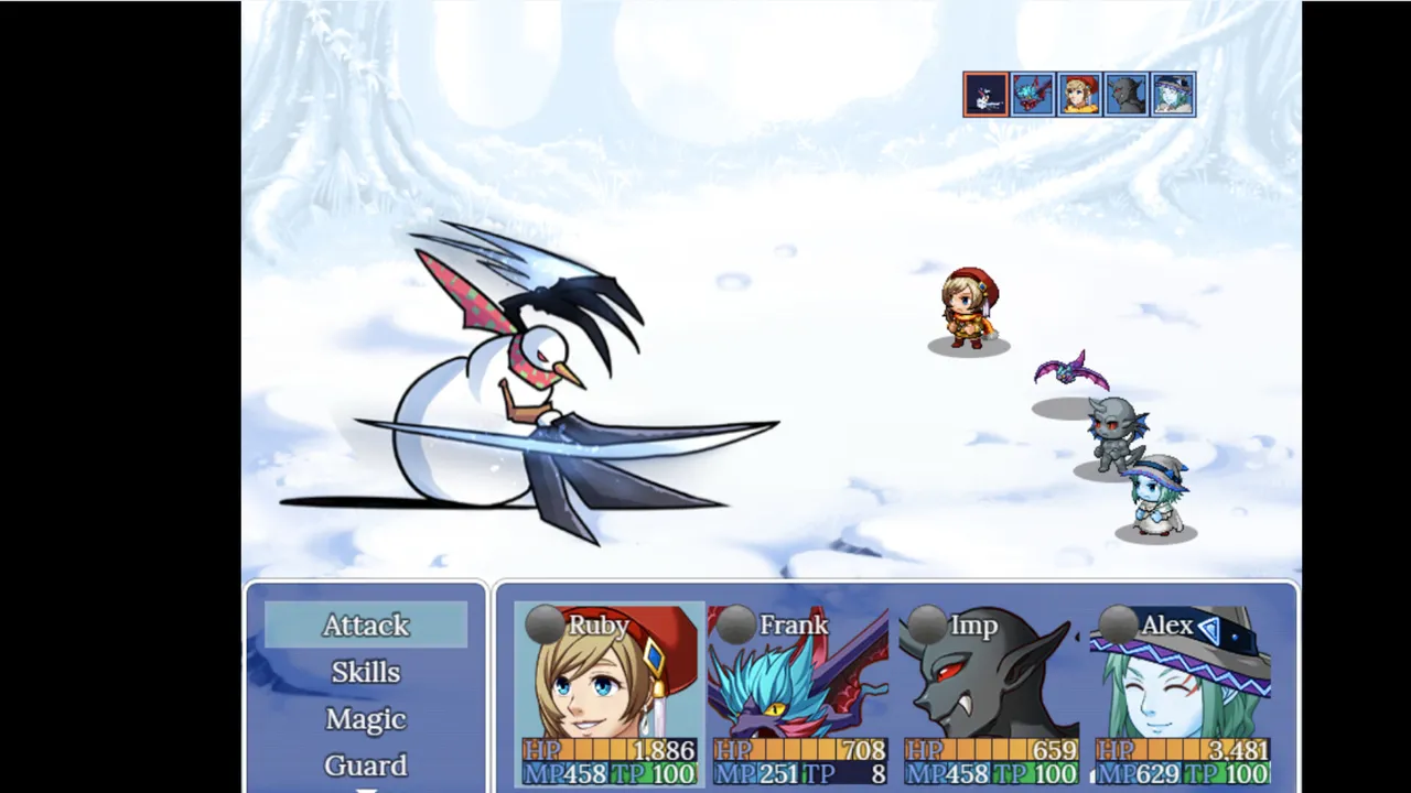 Cross of Auria - Eyes in the Frost Screenshot 0