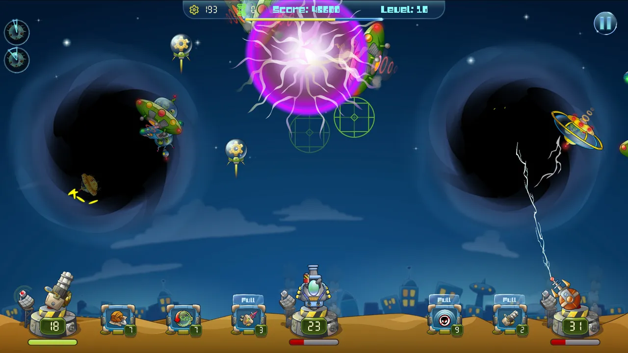 Galactic Missile Defense Screenshot 4