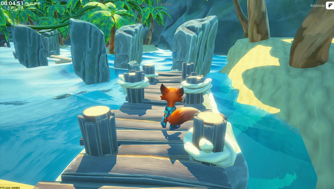 Stewart The Fox: Swing it! Demo Screenshot 2