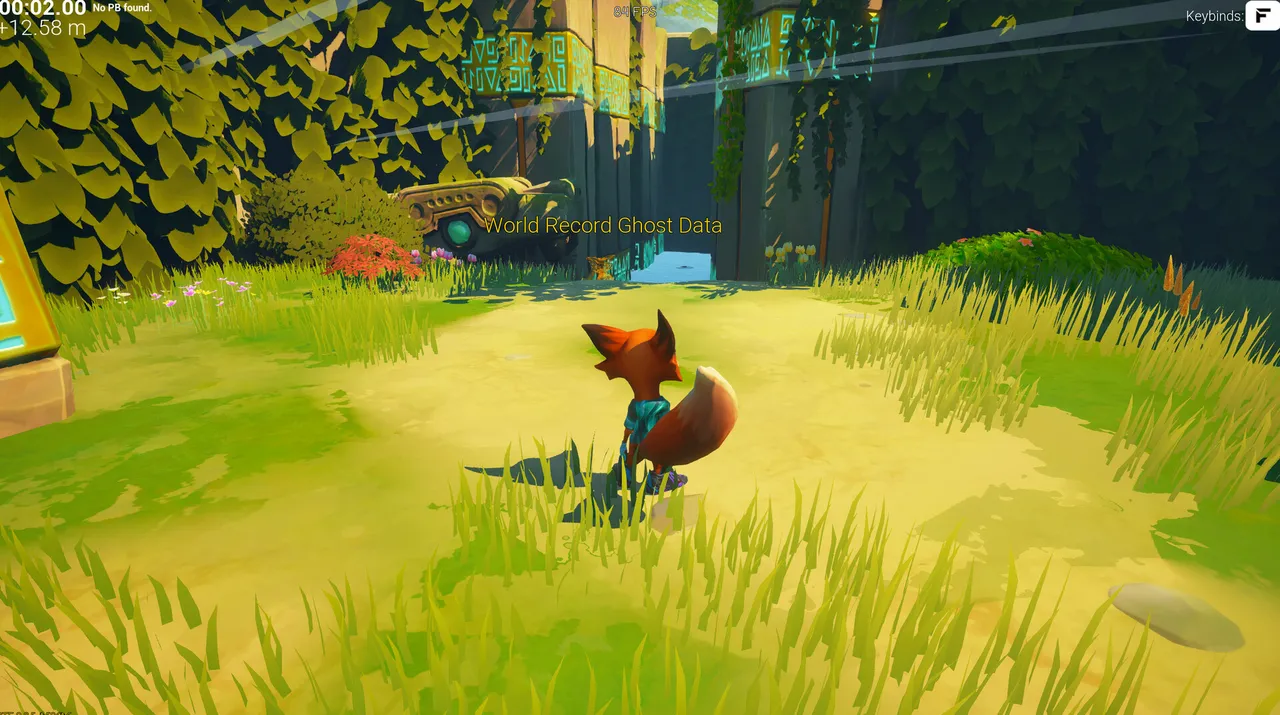 Stewart The Fox: Swing it! Demo Screenshot 1