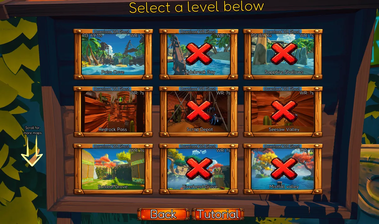 Stewart The Fox: Swing it! Demo Screenshot 3