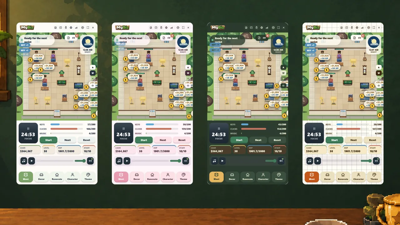 MyBiz: Pomodoro Desk Tycoon Screenshot 8