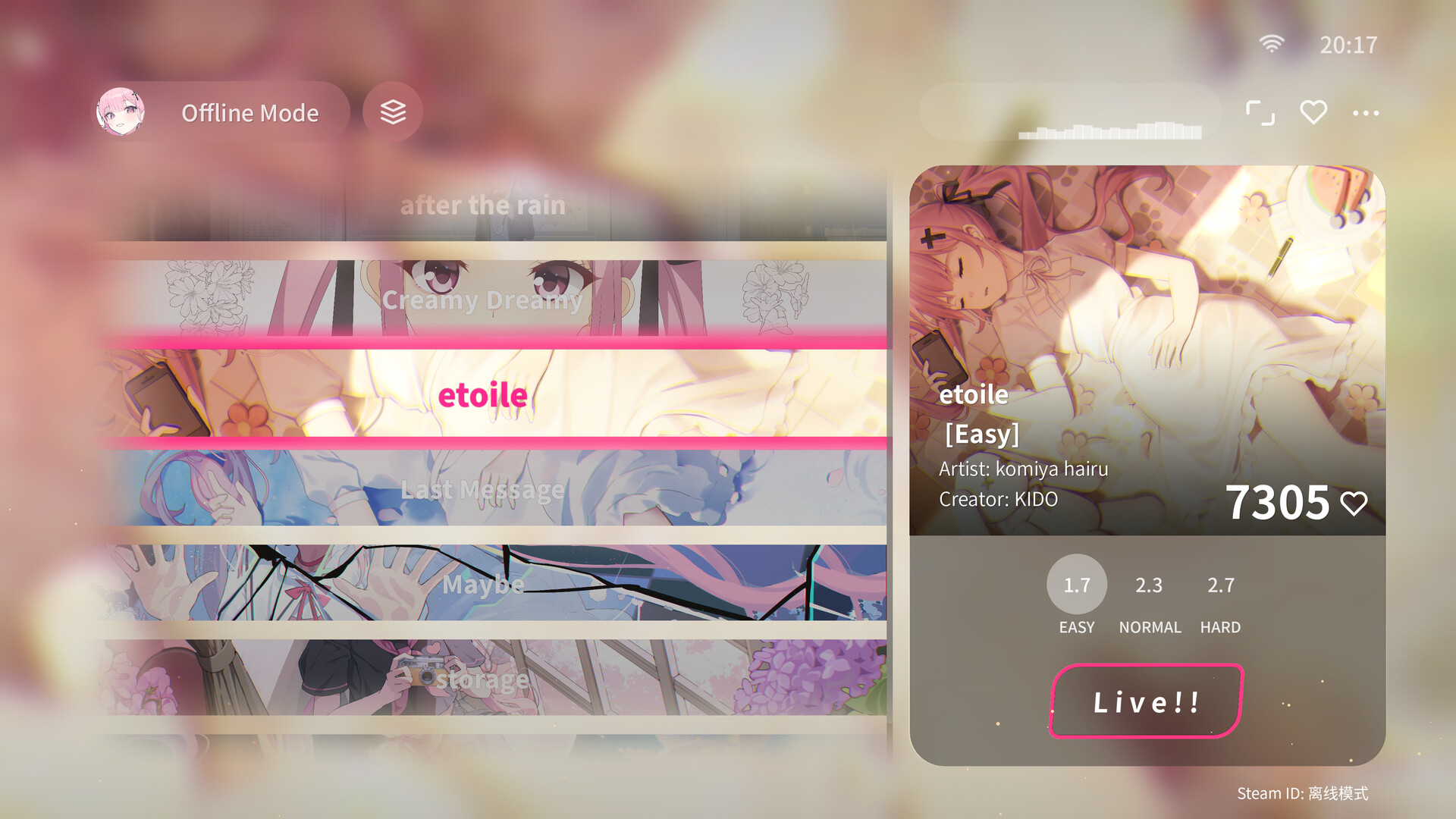 Live Rise!!: 4K Fever - Official Beatmaps Pack Screenshot 2