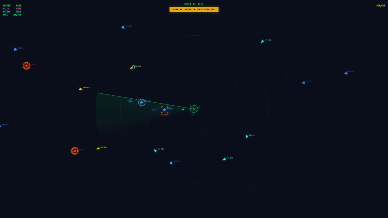Orbital Dispatch Screenshot 1
