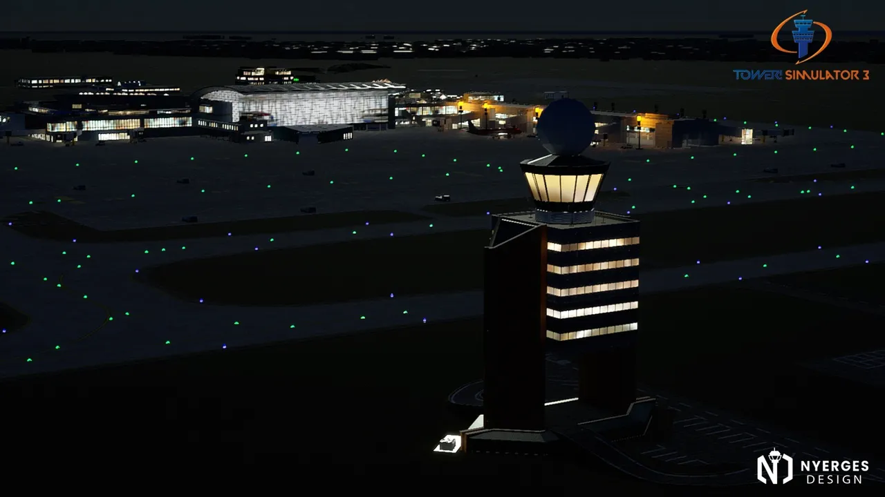 Tower! Simulator 3 - LHBP Airport Screenshot 0
