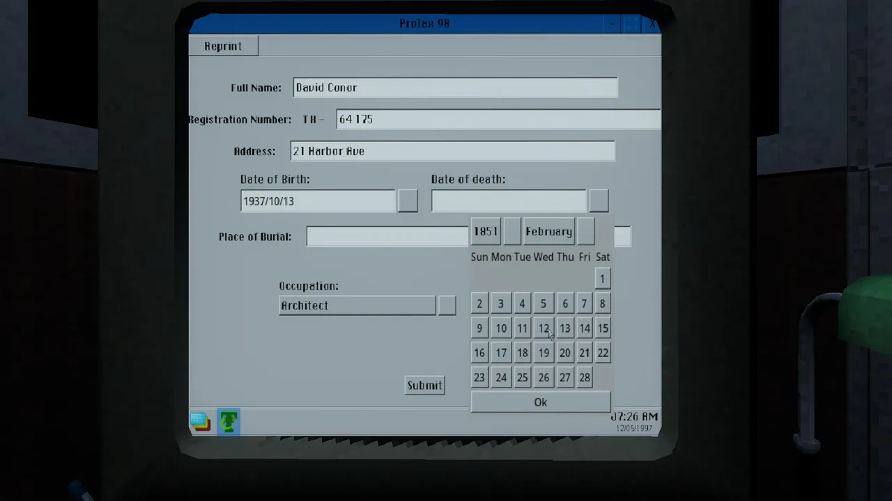 ProTax 98 Screenshot 3