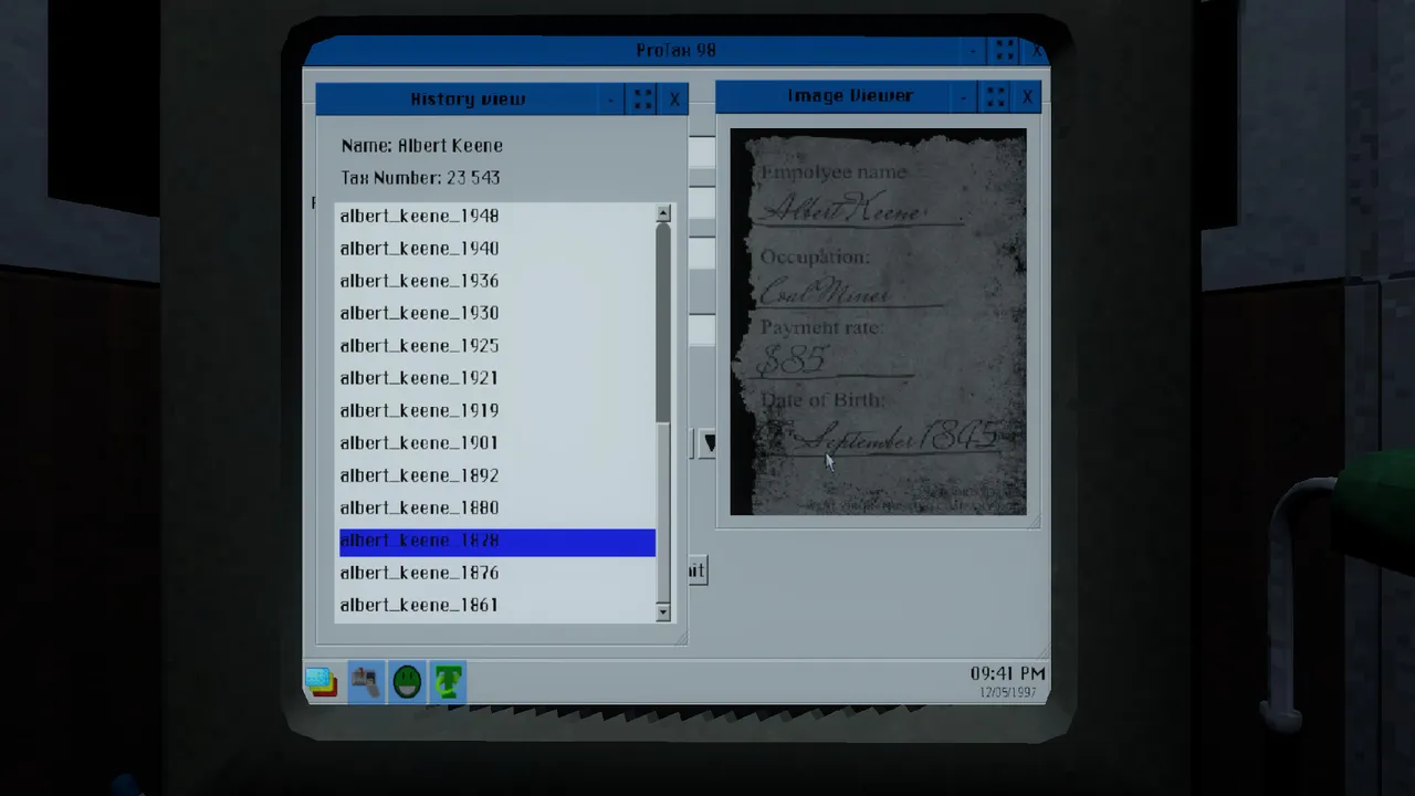 ProTax 98 Screenshot 2