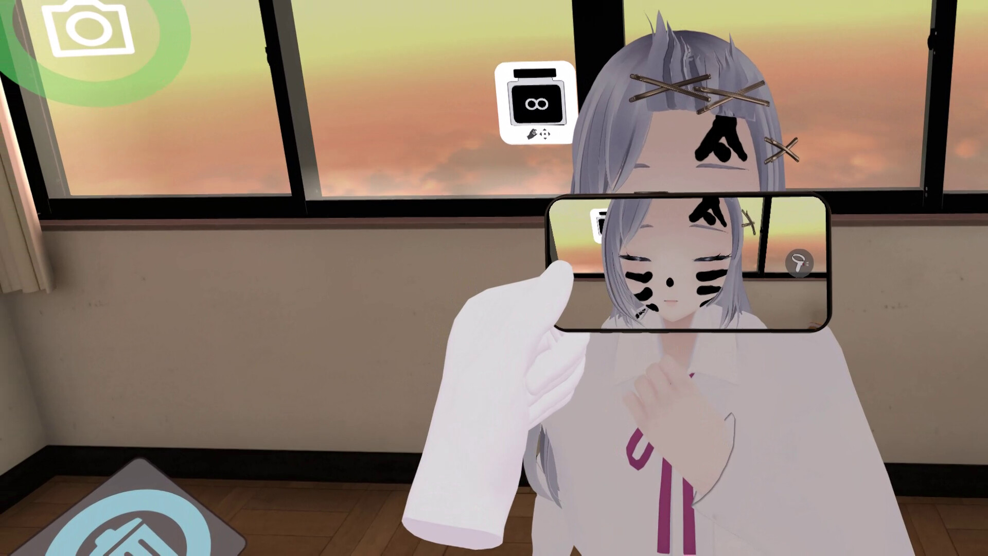 DokiDoki Hanetsuki VR: Paddle & Ink Screenshot 5
