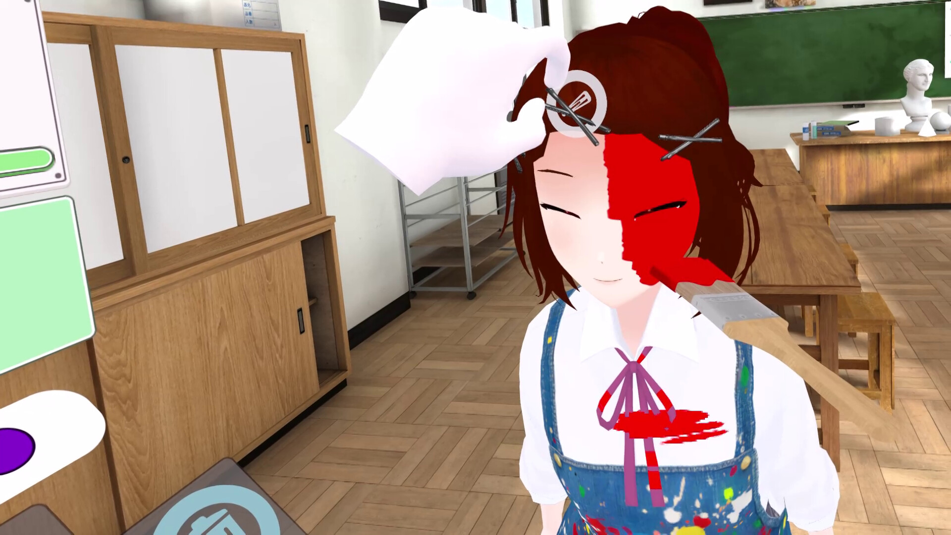 DokiDoki Hanetsuki VR: Paddle & Ink Screenshot 8