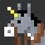 Golden donkeycorn icon
