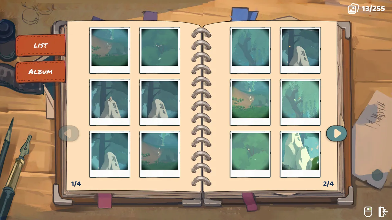 Wildframe : A Creature Scrapbook Screenshot 2