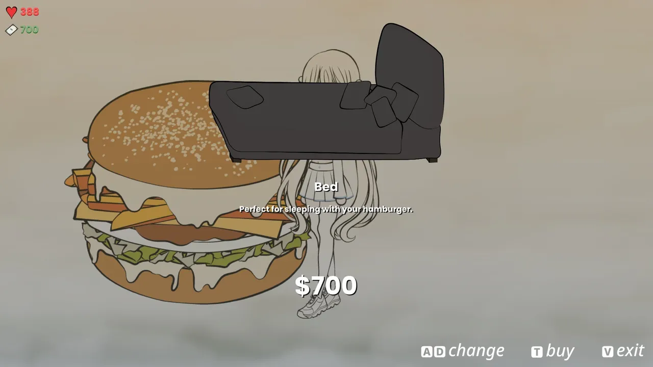 Flaming Fried Nutrition: Daydream Screenshot 2