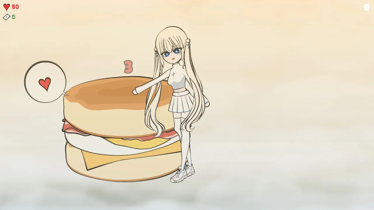 Flaming Fried Nutrition: Daydream Screenshot 1