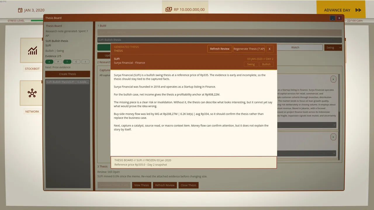 Buy High Sell Low: Stock Trading Simulator Screenshot 2