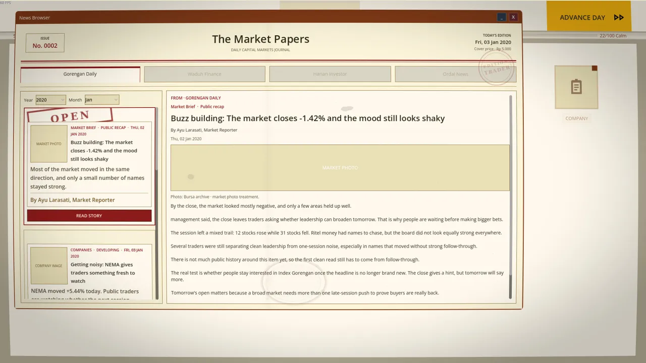 Buy High Sell Low: Stock Trading Simulator Screenshot 3