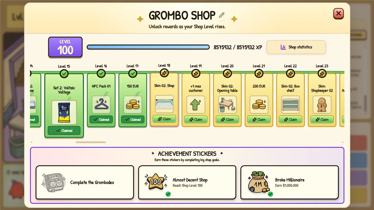 Grombo Card Shop Idle Screenshot 4