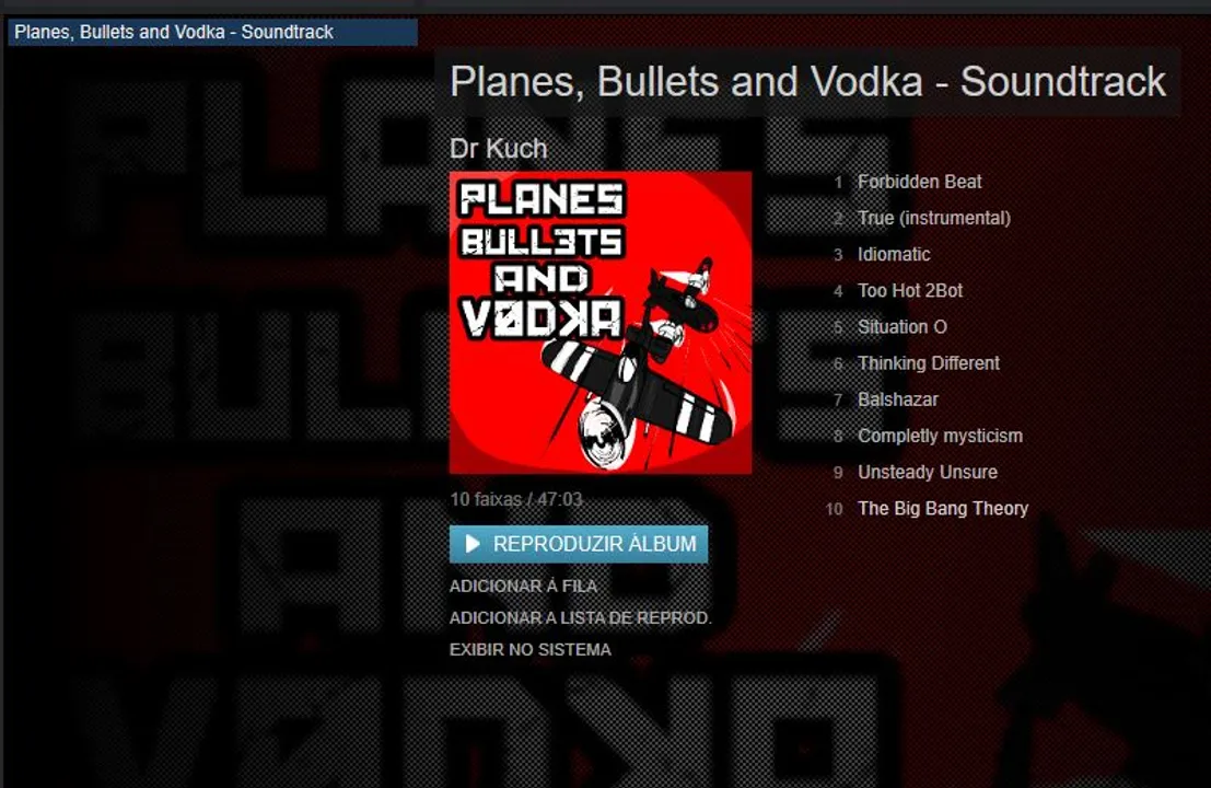 Planes, Bullets and Vodka: Soundtrack Screenshot 0