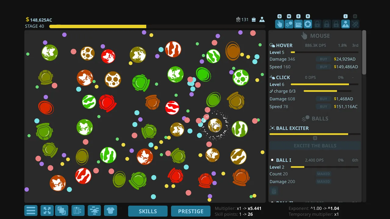 Ballatory - Space Core Skins Screenshot 1