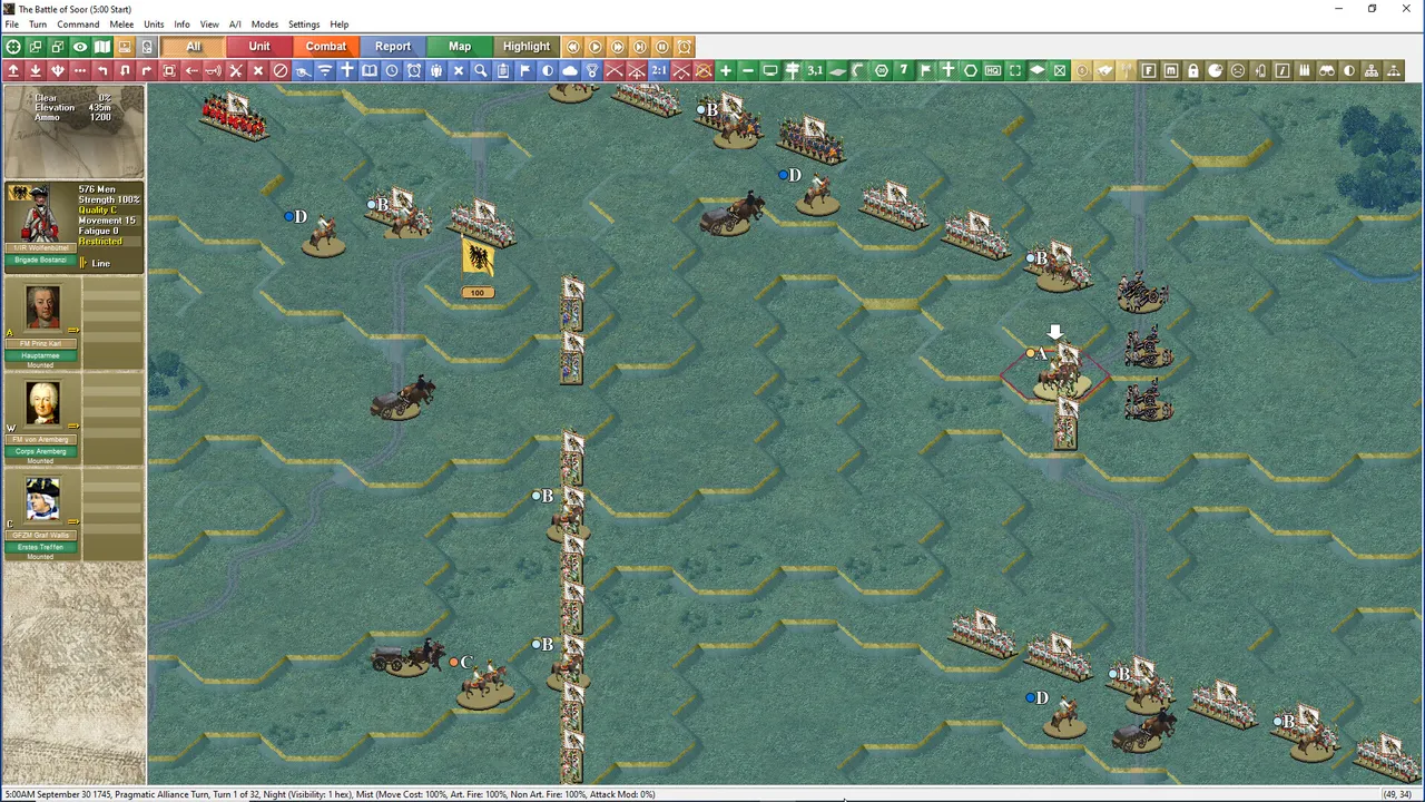 War of the Austrian Succession Screenshot 4