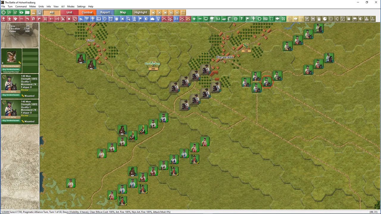 War of the Austrian Succession Screenshot 3
