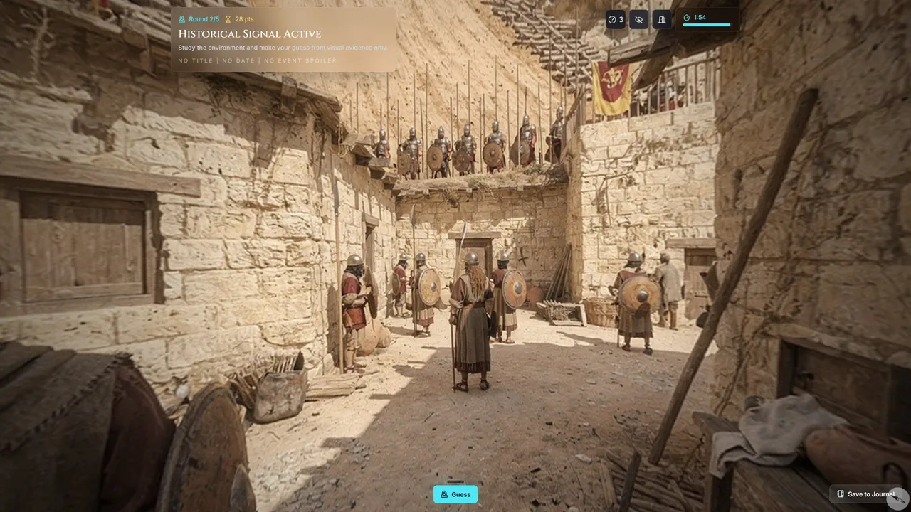 ChronosGuessr Screenshot 2