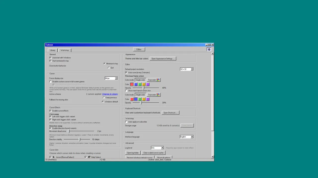 Cutesor - Cursor Studio Screenshot 3