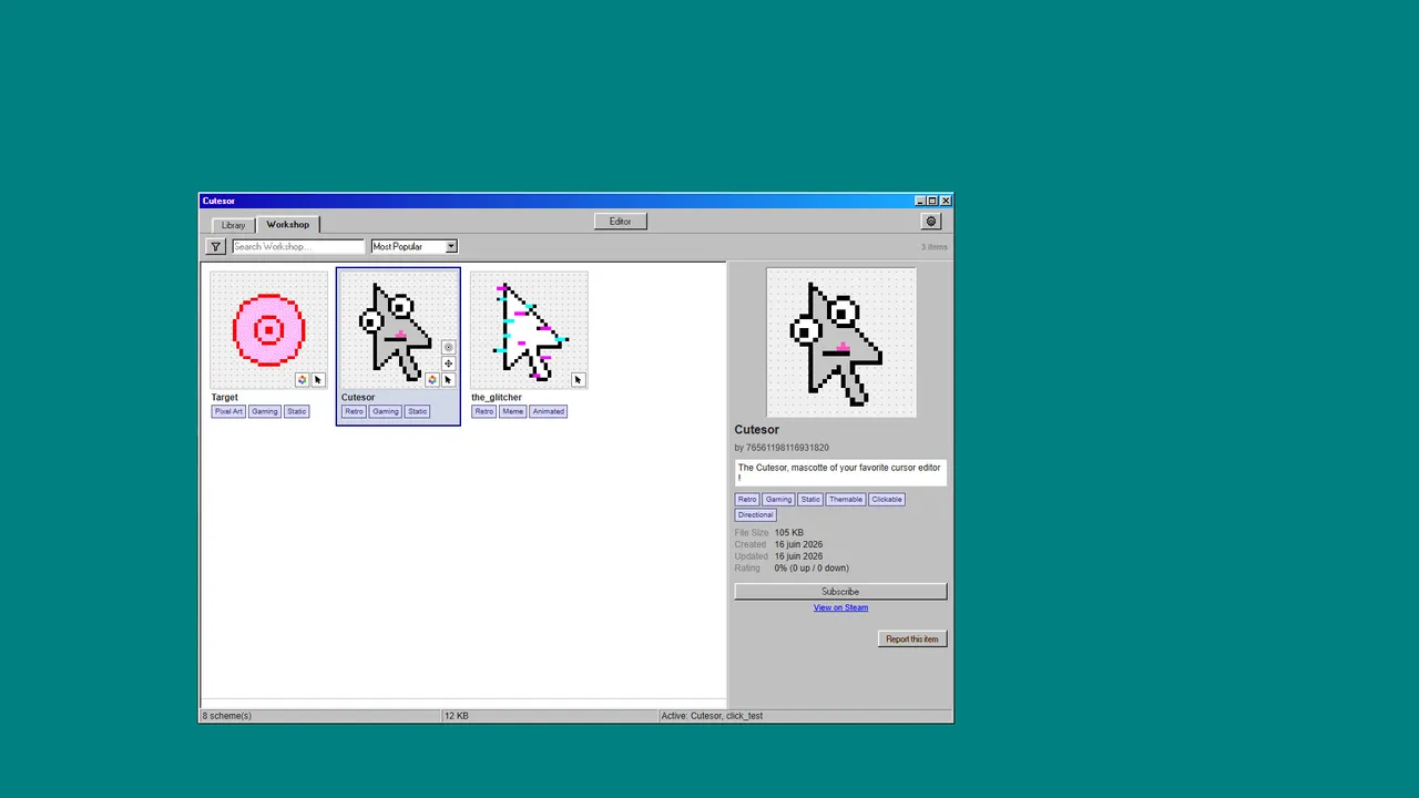 Cutesor - Cursor Studio Screenshot 2