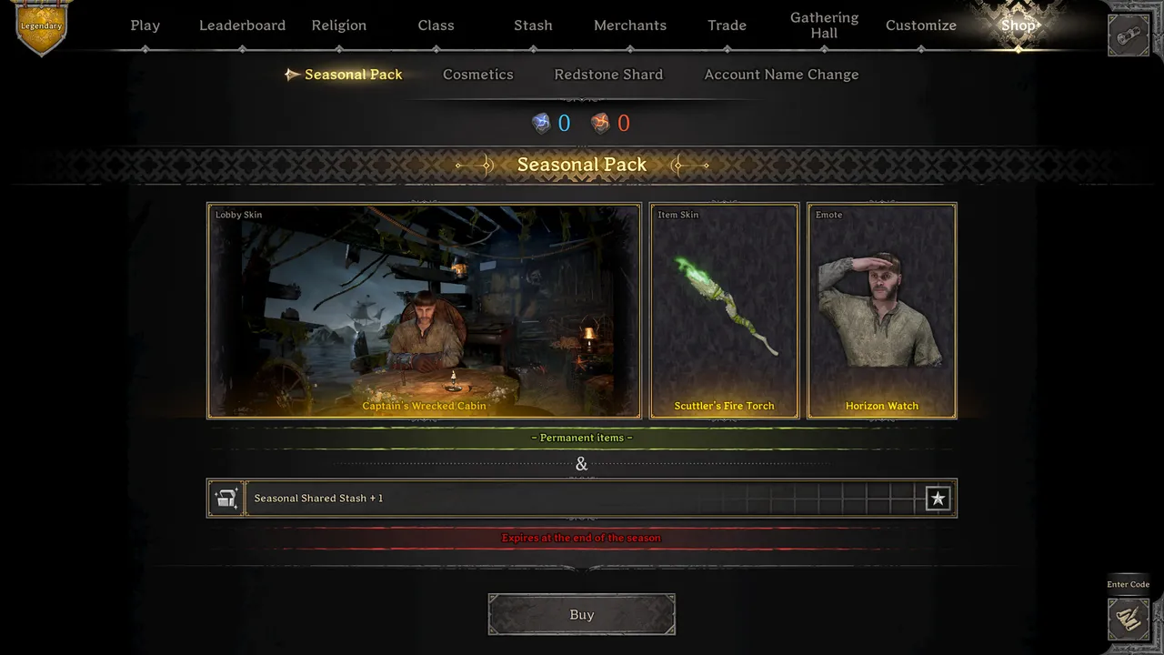 Dark and Darker - EA#7 Seasonal Pack Screenshot 1