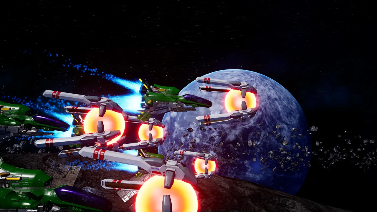 R-Type Tactics I • II Cosmos - Unit Color Variation Fighter Pack Screenshot 1