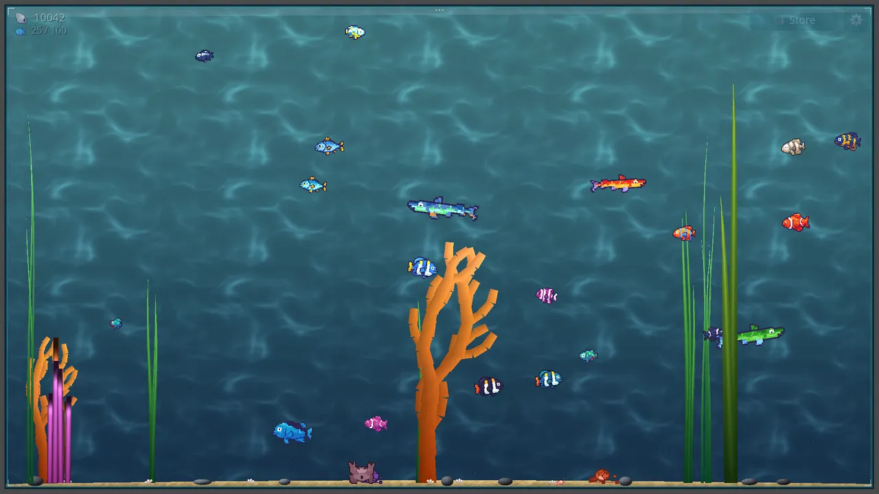 Reefling: A Cozy Desktop Aquarium Screenshot 4