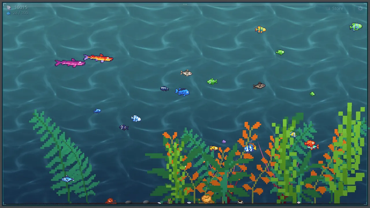 Reefling: A Cozy Desktop Aquarium Screenshot 3