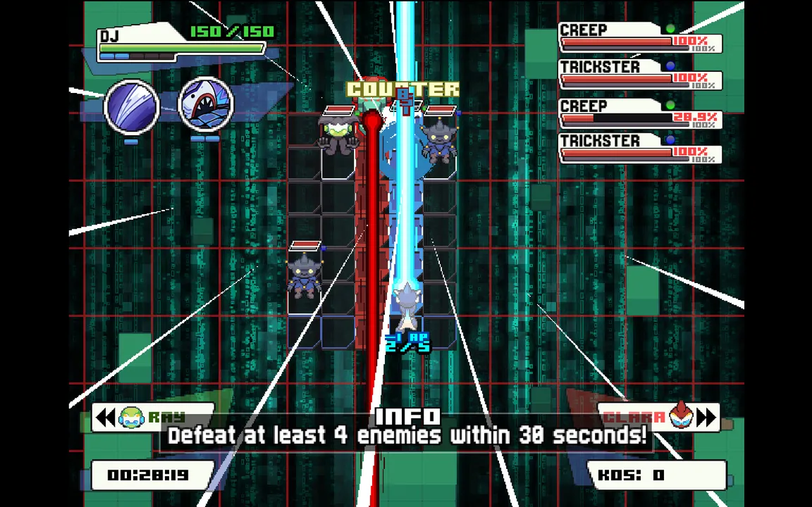 D-BEAT HEROES Demo Screenshot 4
