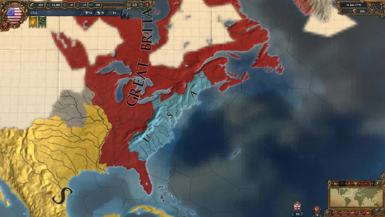 Europa Universalis IV: American Dream Screenshot 5