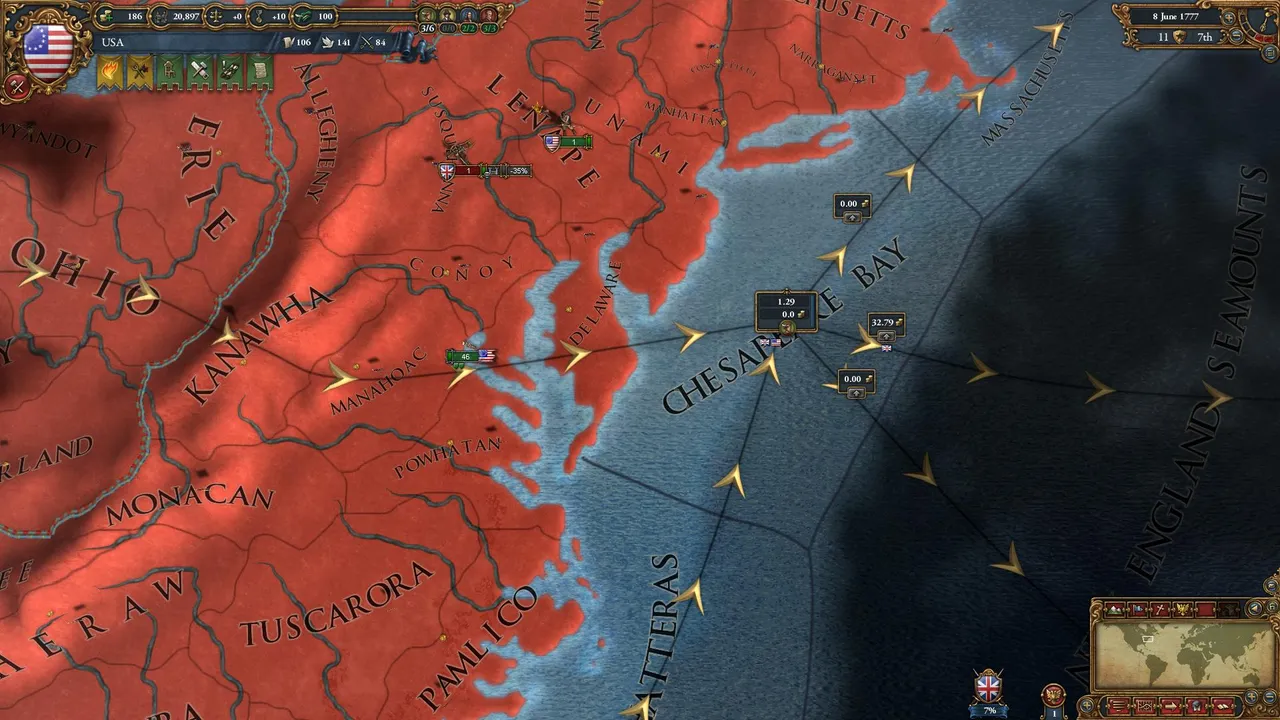 Europa Universalis IV: American Dream Screenshot 1