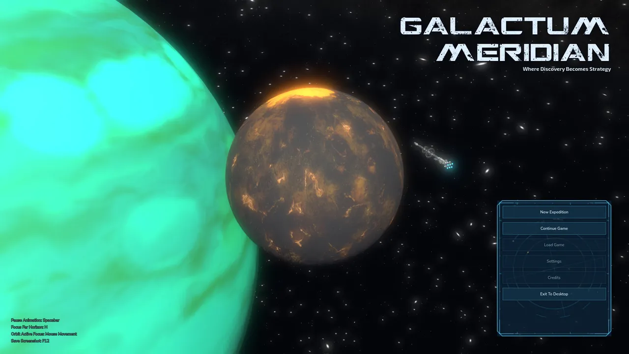 Galactum Meridian Screenshot 1
